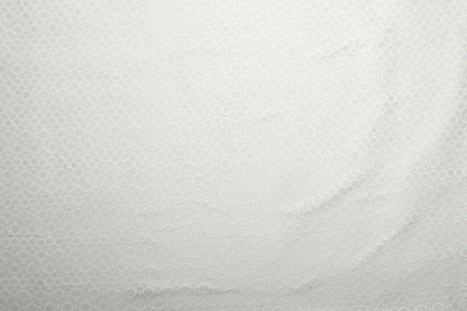 Silk Jacquard Geometric Fabric