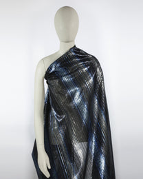 Cotton Jacquard Striped Fabric