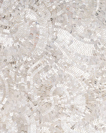 Silk Tulle Geometric Fabric