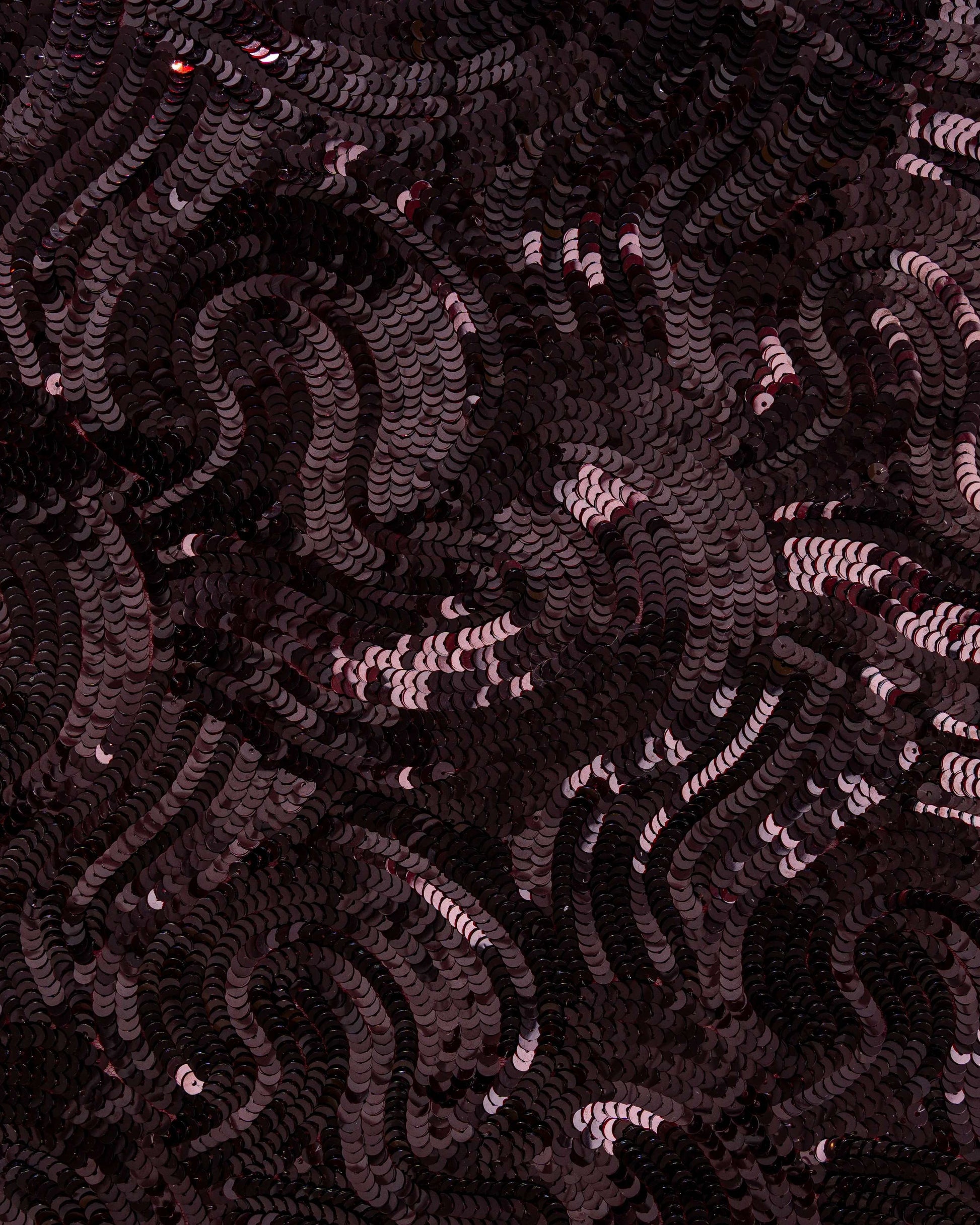 Silk Tulle Geometric Fabric