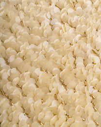 Stretch tulle fabric with sequins