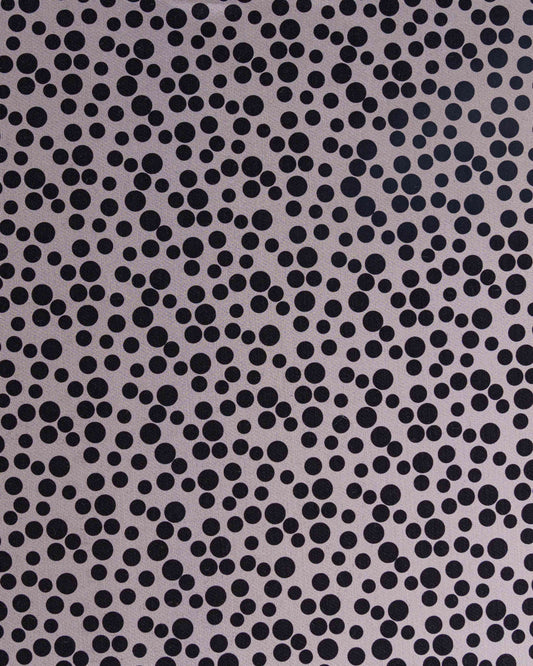 Silk Wool Polka Fabric