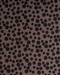 Silk Wool Polka Fabric