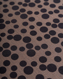 Silk Wool Polka Fabric