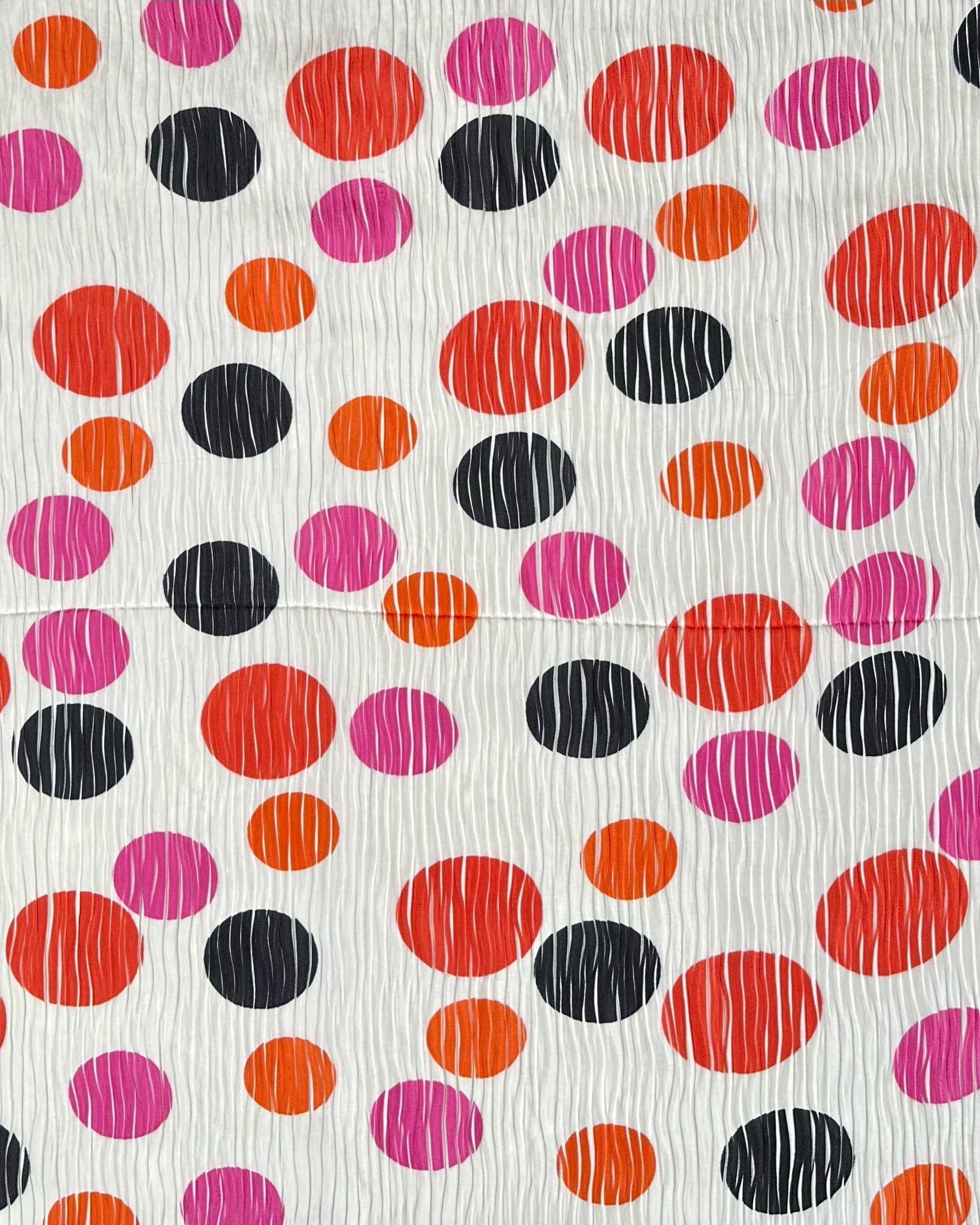 Silk Twill Printed Fabric