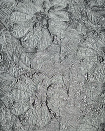 Korean Jacquard Lurex Floral Fabric