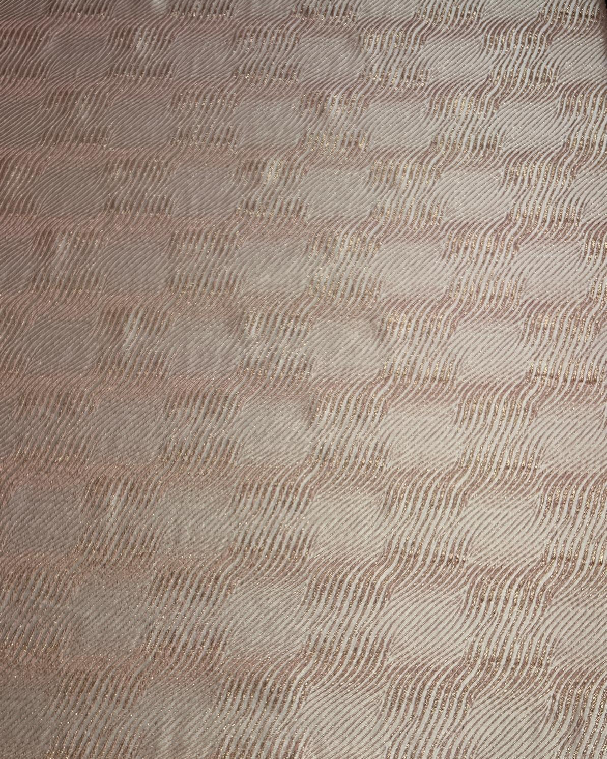 Jacquard Lurex Floral Fabric