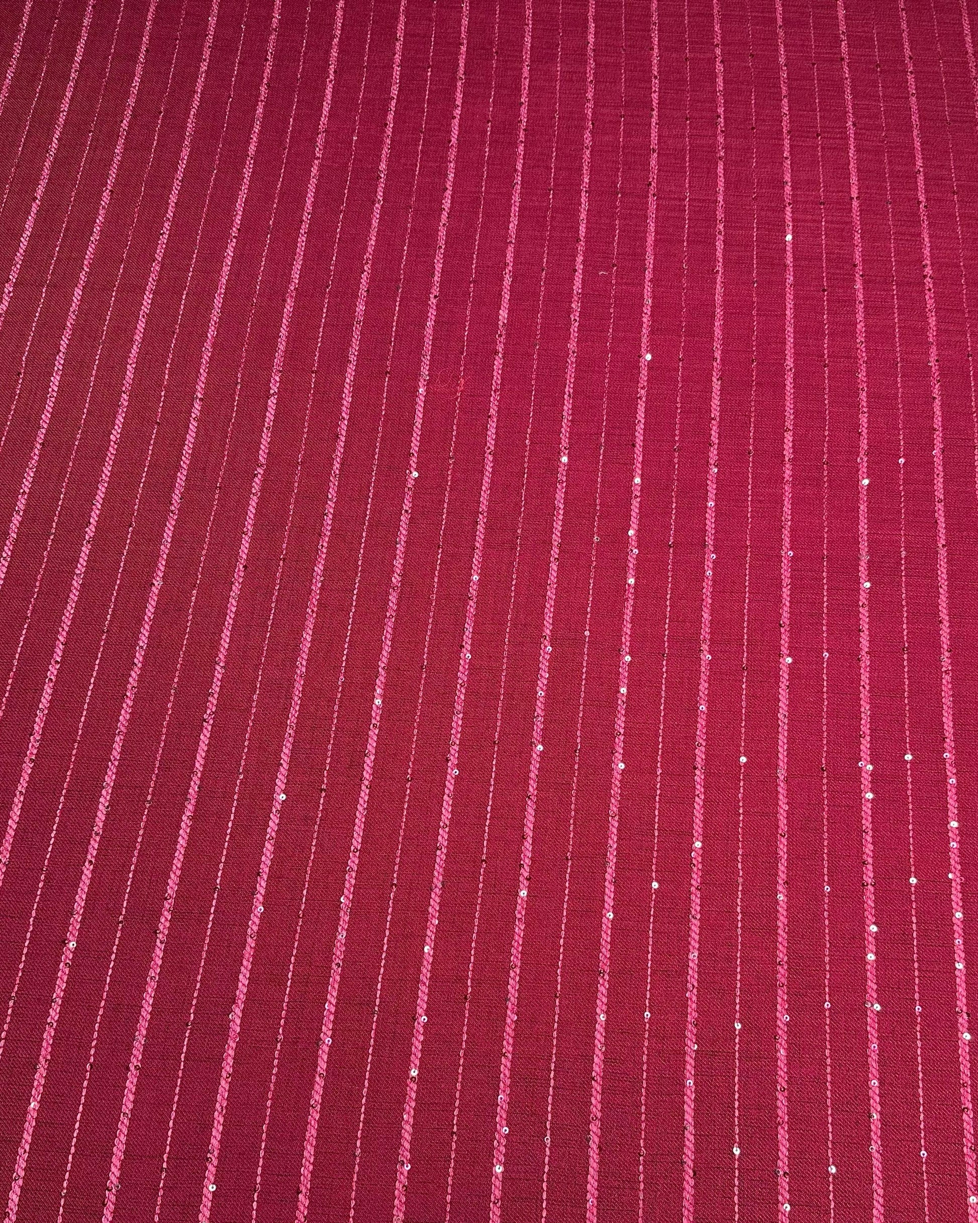 Linen Striped Fabric