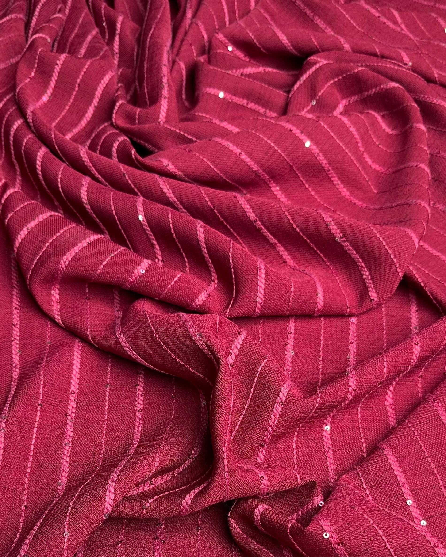 Linen Striped Fabric