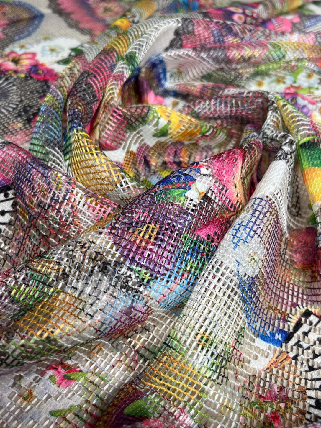 Jacquard Net Printed