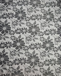 Cotton Jacquard Floral Fabric