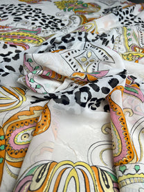Chiffon Pure Silk Lurex