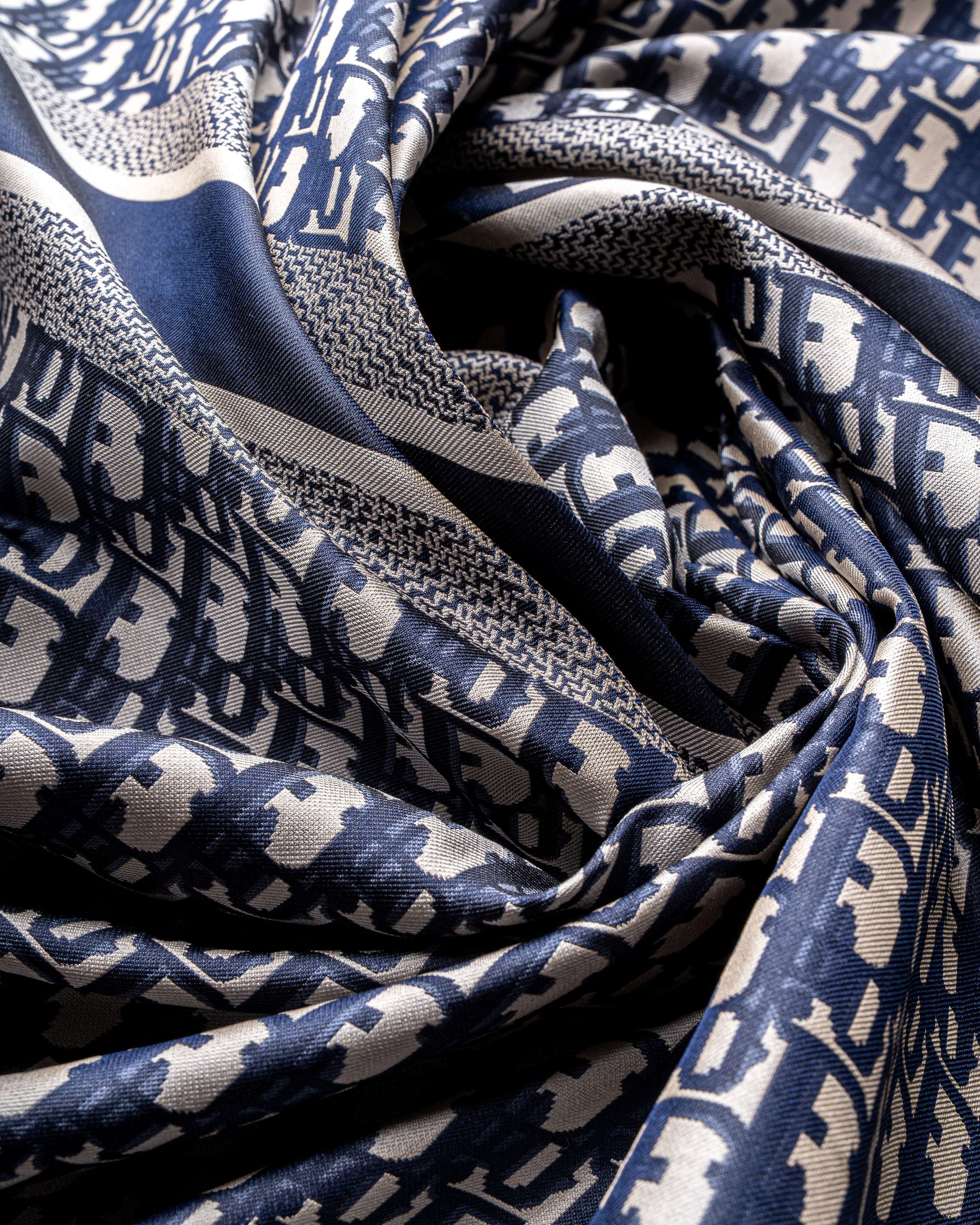 Silk Twill Printed Fabric