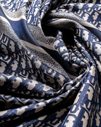 Silk Twill Printed Fabric