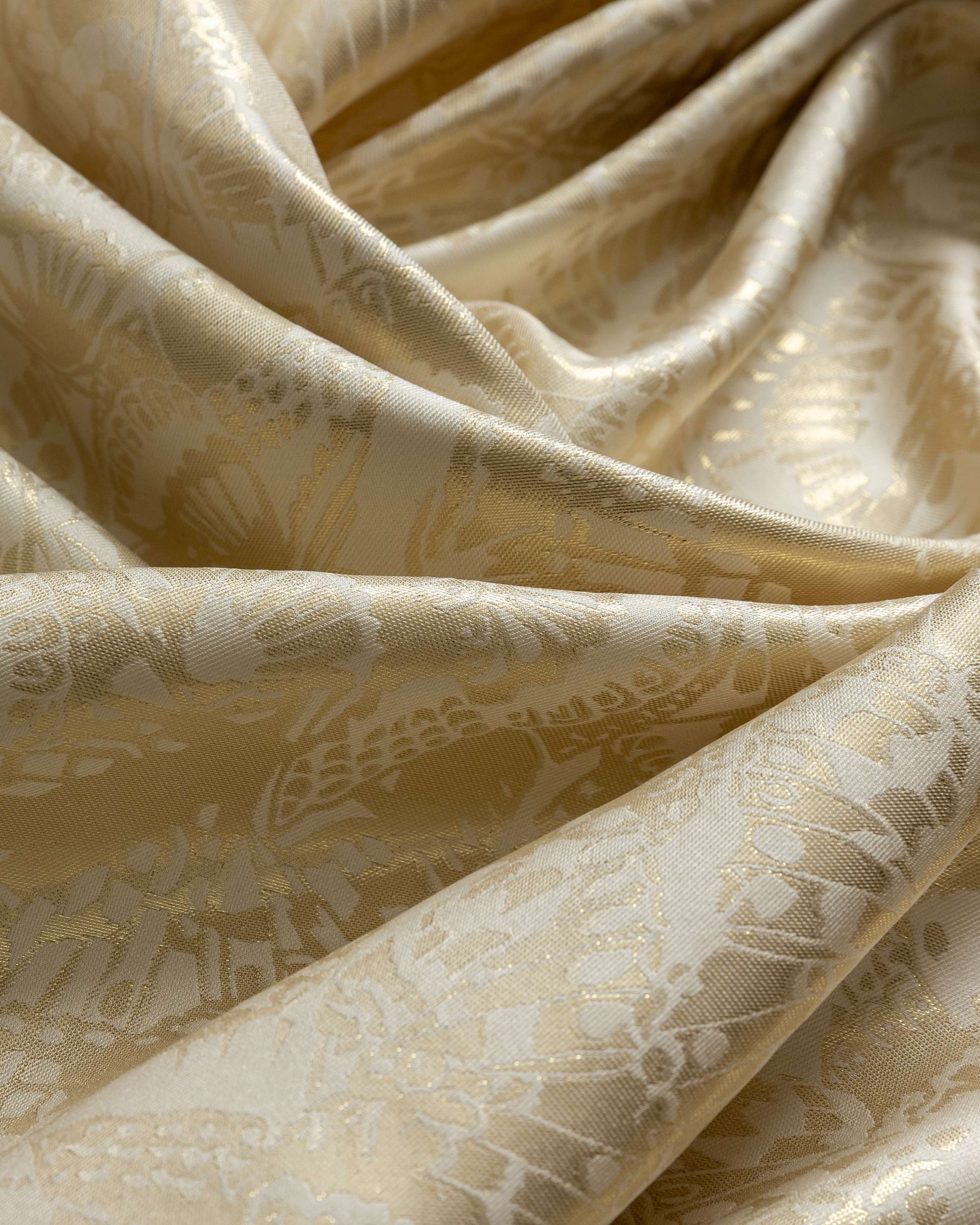 Christian Silk Lurex Fabric