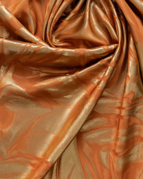 Italian Silk Jacquard Geometric Fabric