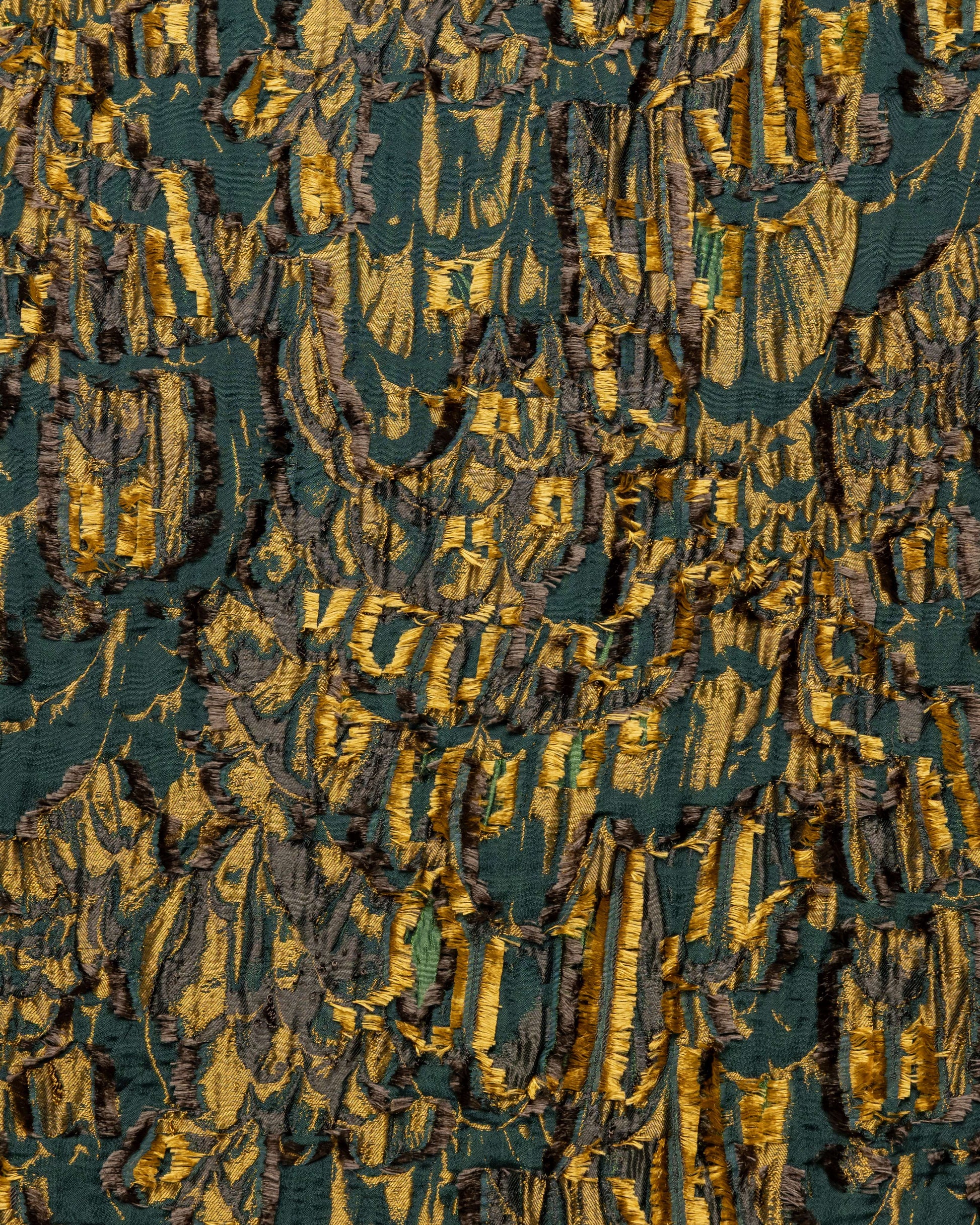 Italian Jacquard Polyester Geometric Fabric