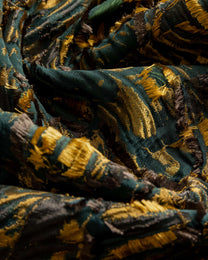 Italian Jacquard Polyester Geometric Fabric