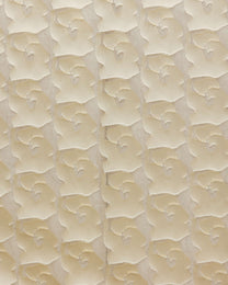 Italian Silk Jacquard Geometric Fabric