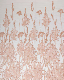 Tulle Embroidery with Beads