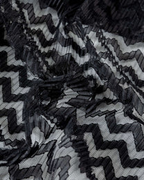 Tulle Blisse Tulle Polyester Geometric Fabric