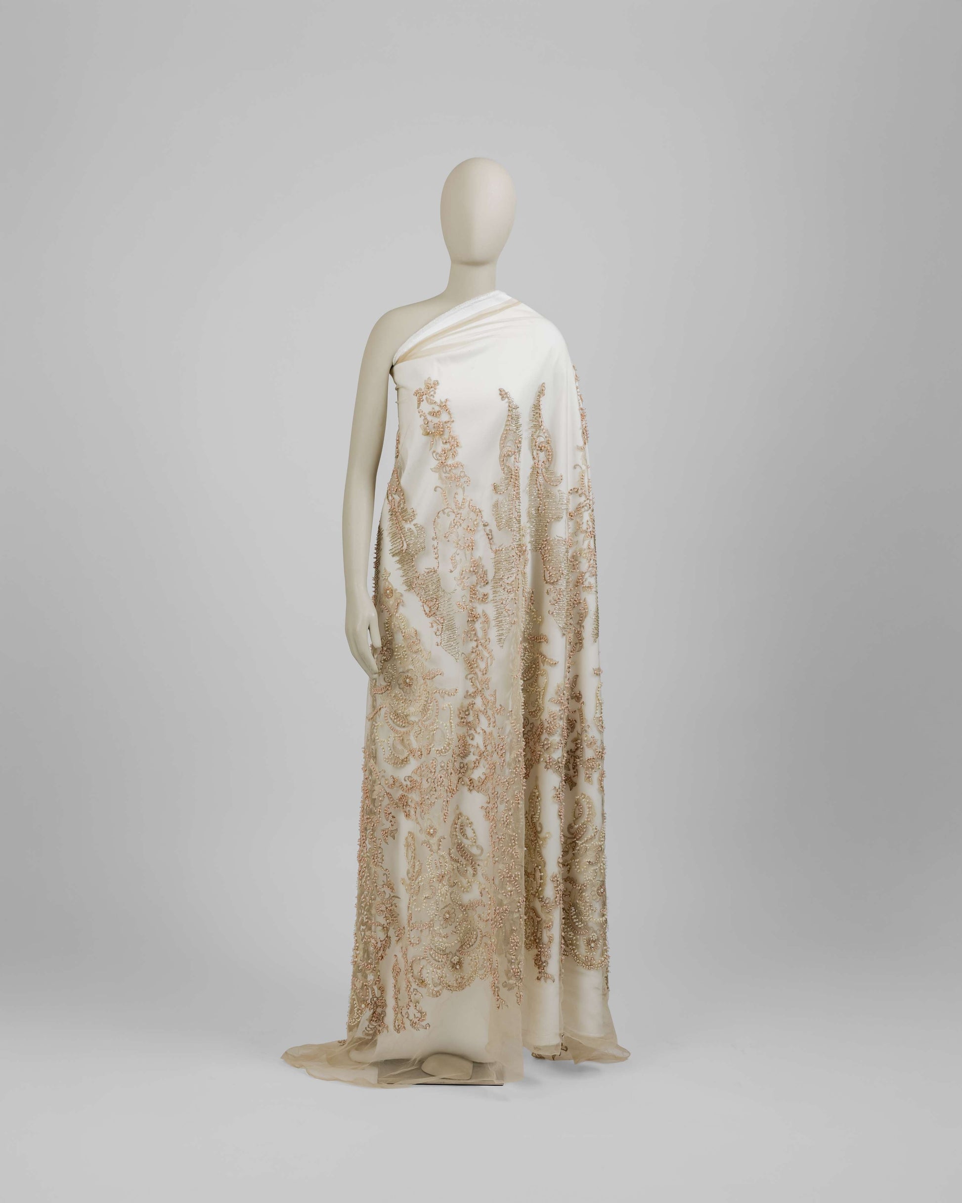 Korean Tulle Polyester Geometric Fabric