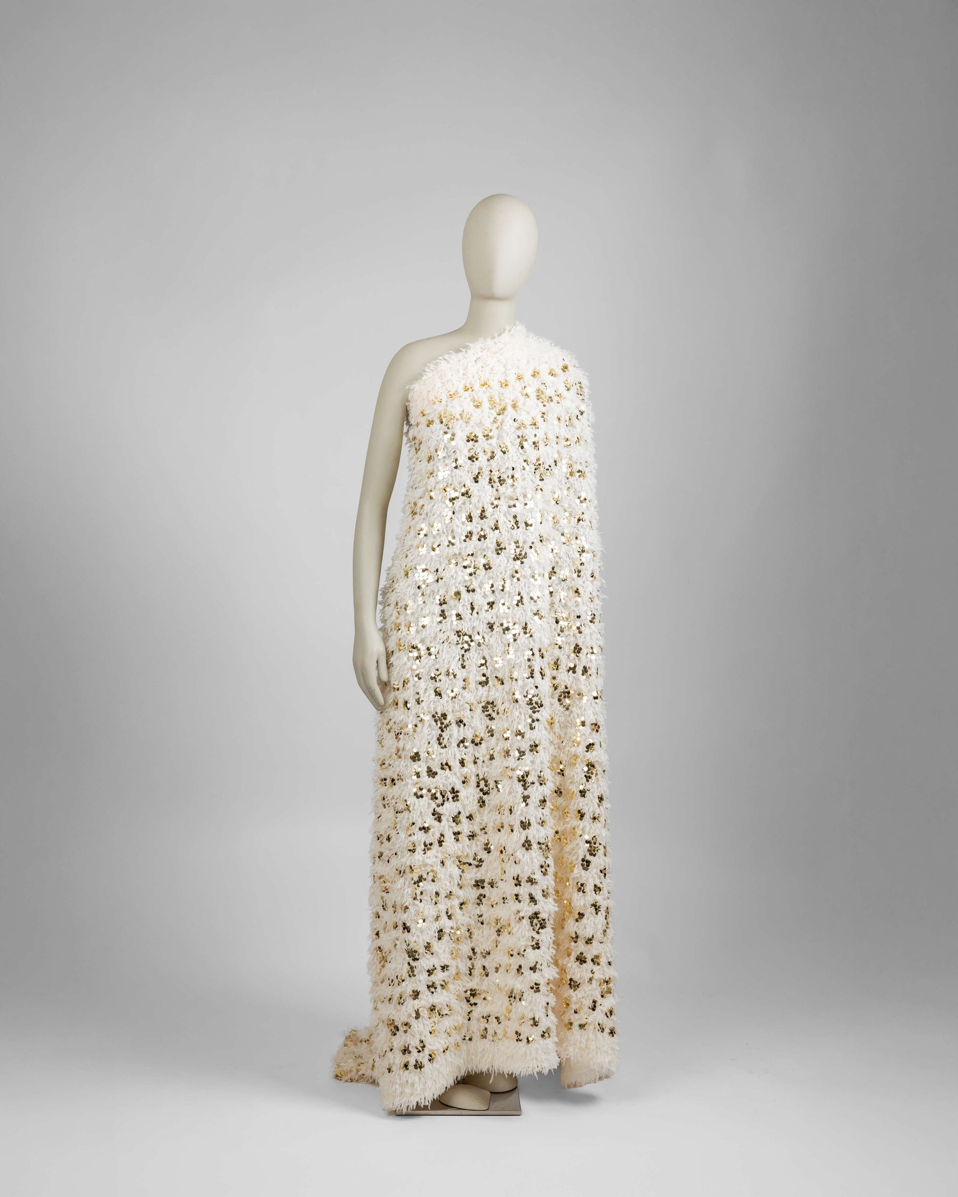 Sequins Polyester Geometric Fabric