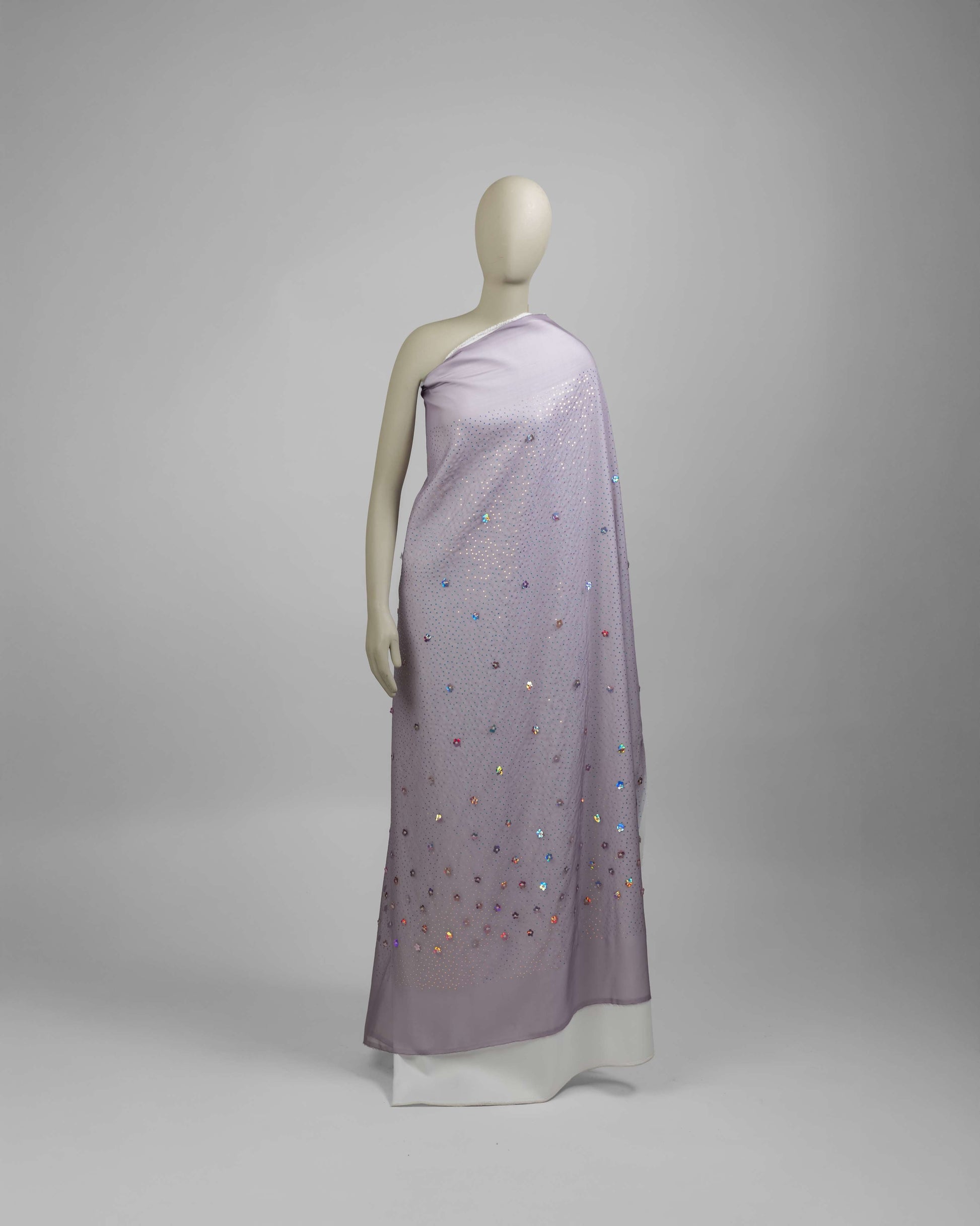 Silk Chiffon Floral Fabric