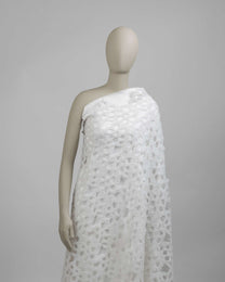 Taiwanese Tulle Polyester Geometric Fabric