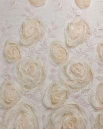 Tulle Embroidery prominent with Beeds