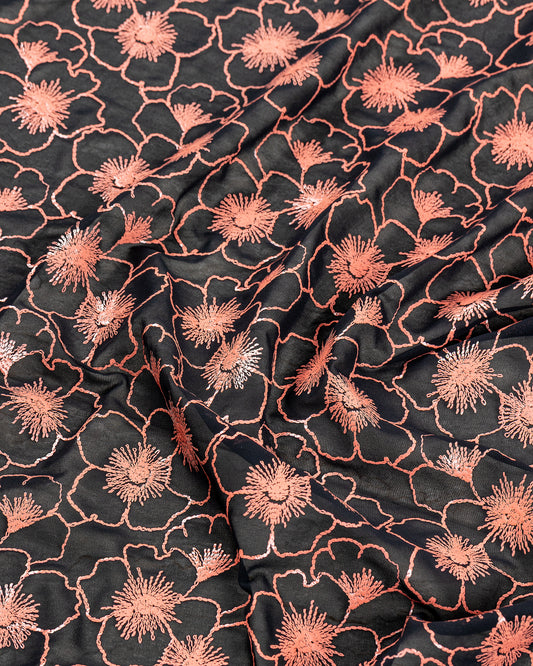 Chiffon Embroidery