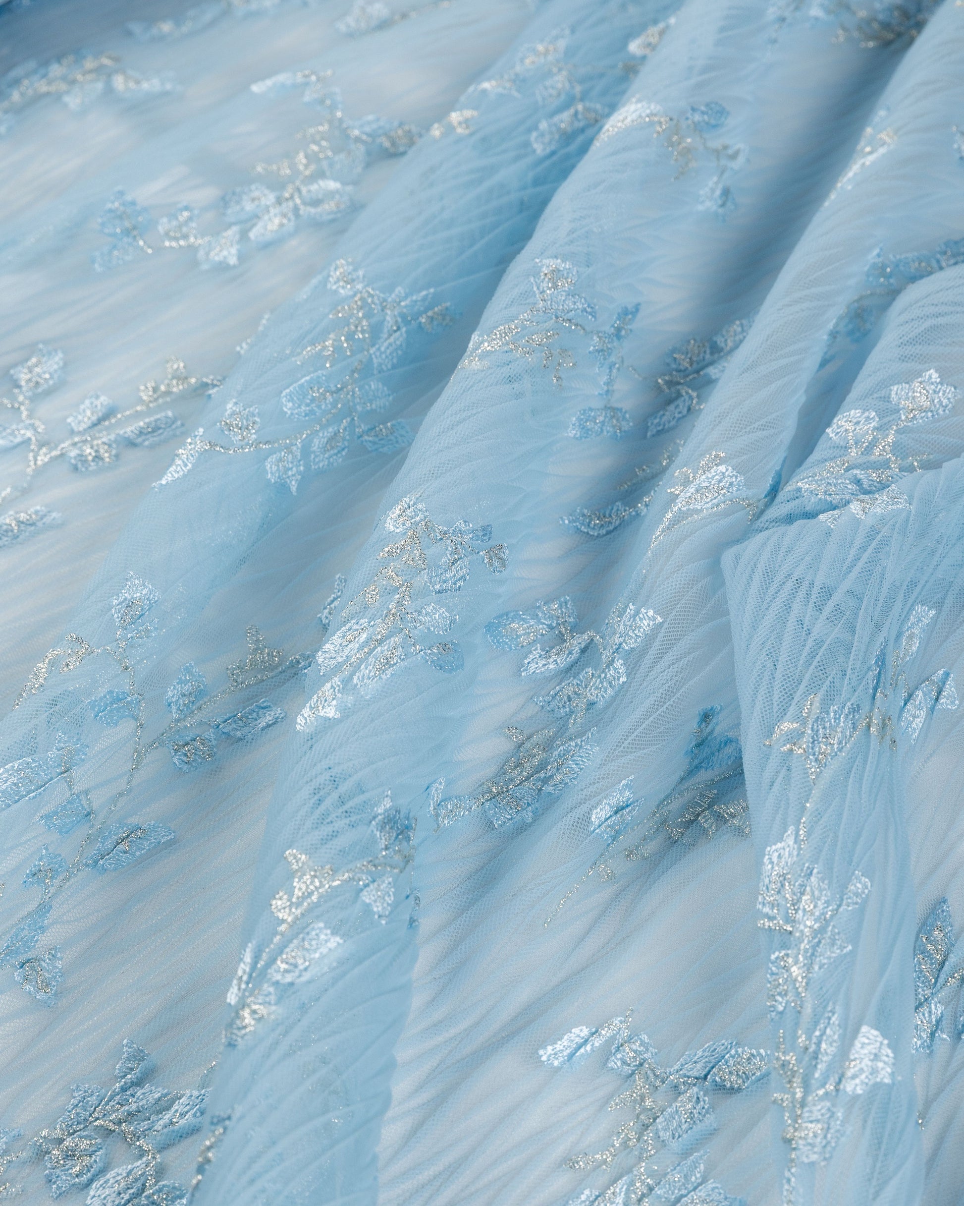 Tulle Blise Embroidery Fabric