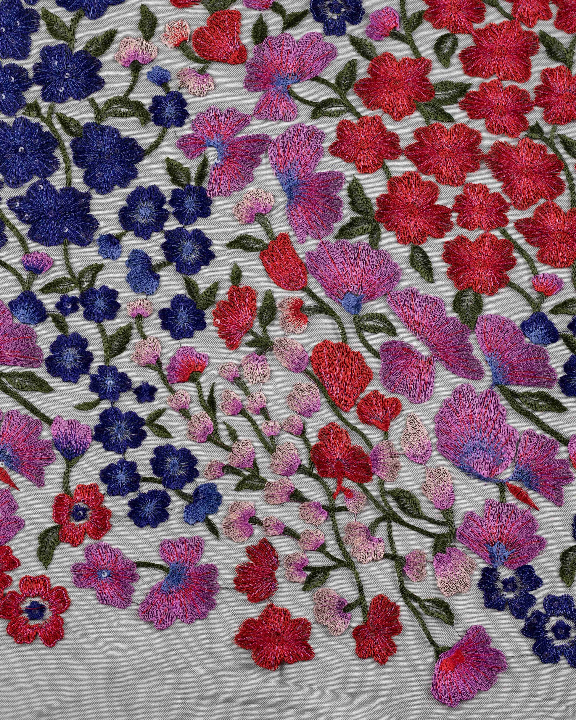 Embroidery Tulle  Sequence