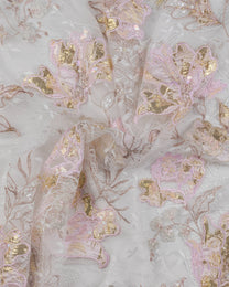 Dantel Jacquard  with Beeds Sequins