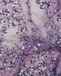 Dantel Embroidery  with Beeds Sequins