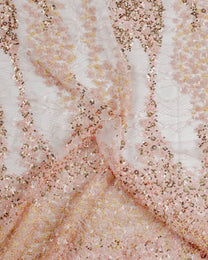 Dantel Embroidery  with Beeds Sequins