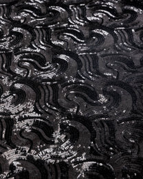 Turtle Sequins Fabric