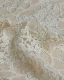 Tulle Velvet with Sequins