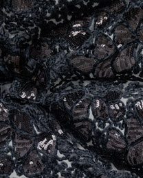 Tulle Velvet with Sequins