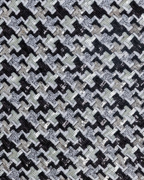 Giber Mesh Sequins with Chiffon Pure silk