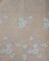 Velvet Embroidery with Sequins