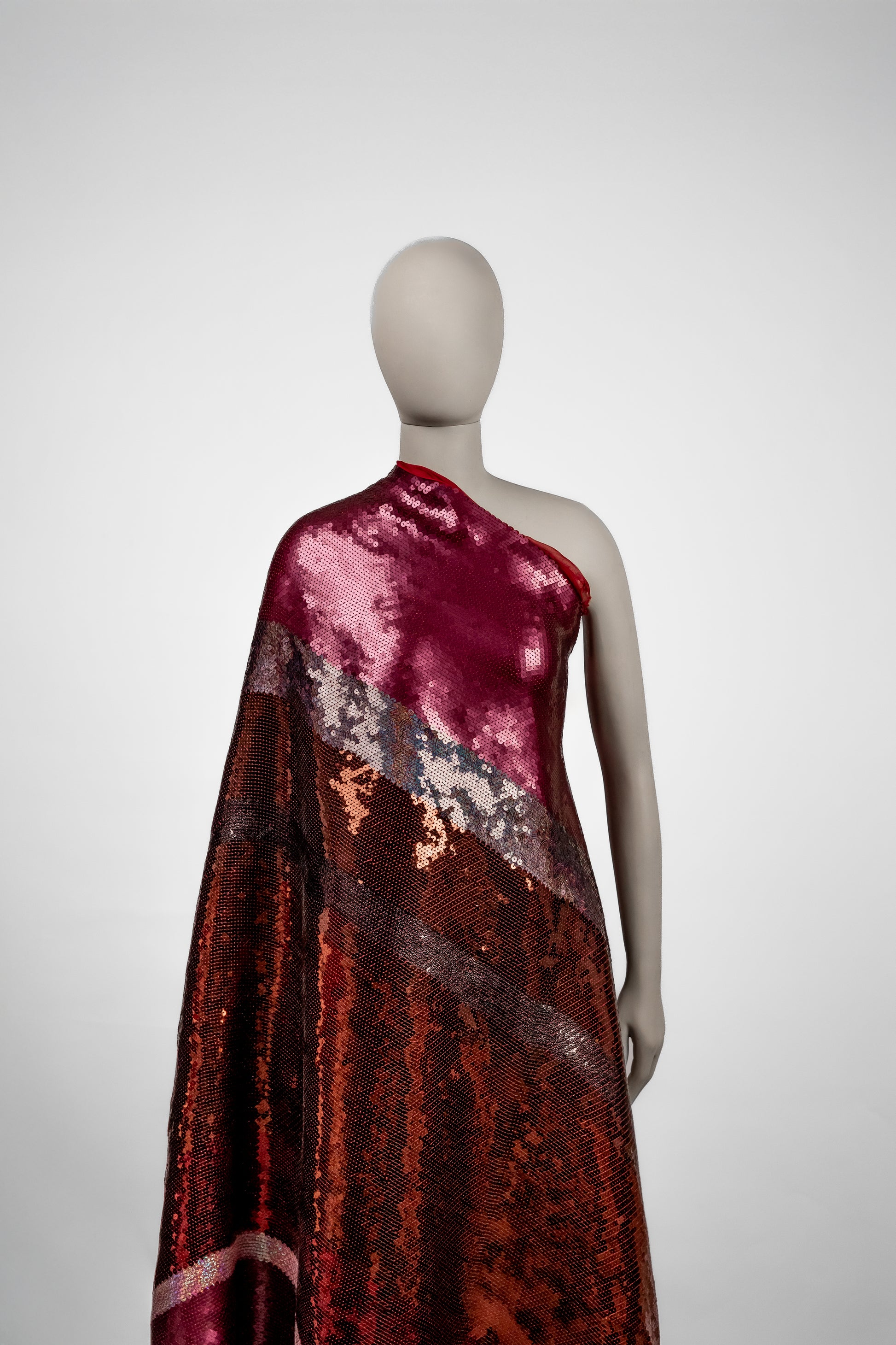 Chiffon Pure Silk With Sequins