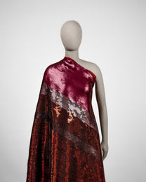 Silk Lurex Sequin Fabric
