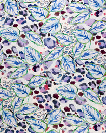 Viscose Cotton Viscose Floral Fabric