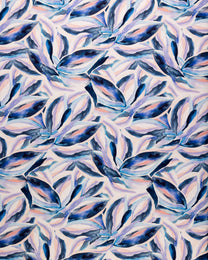 Cotton Viscose Floral Fabric