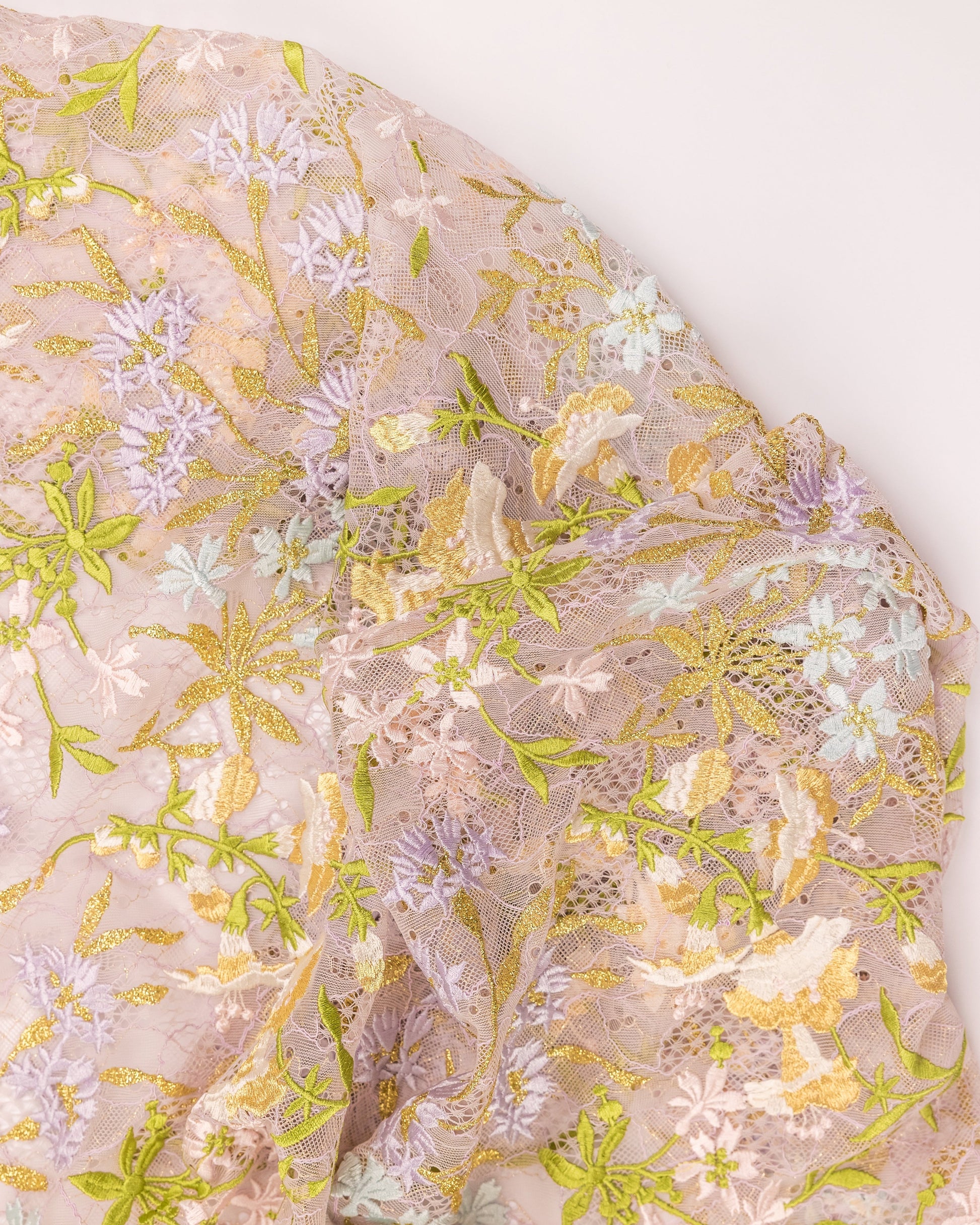 Tulle Floral Fabric