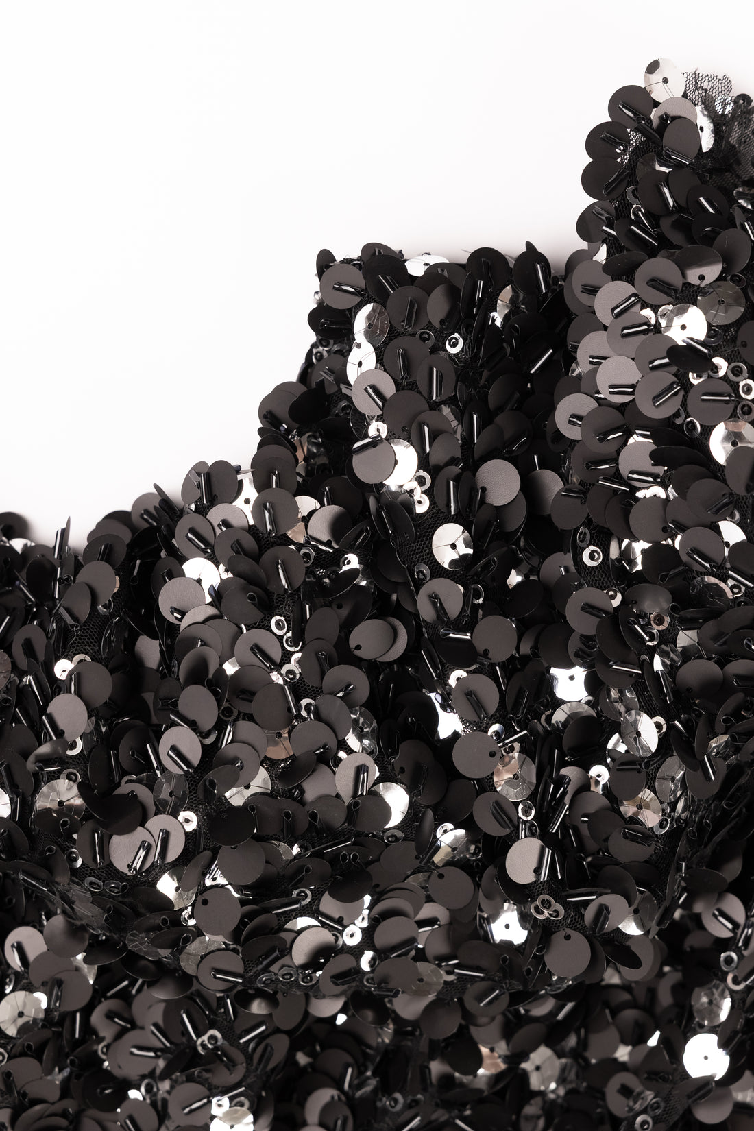 Tulle Sequence Matte &amp; Lurex