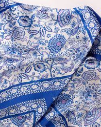 Viscose Geometric Fabric