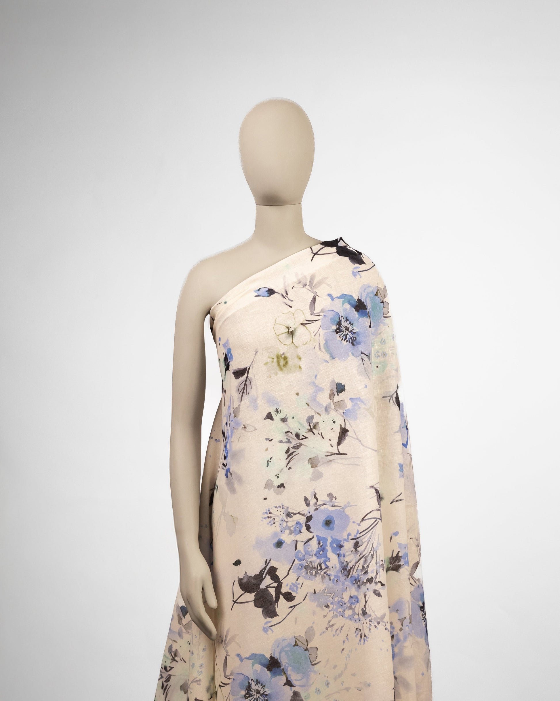 Silk Floral Fabric