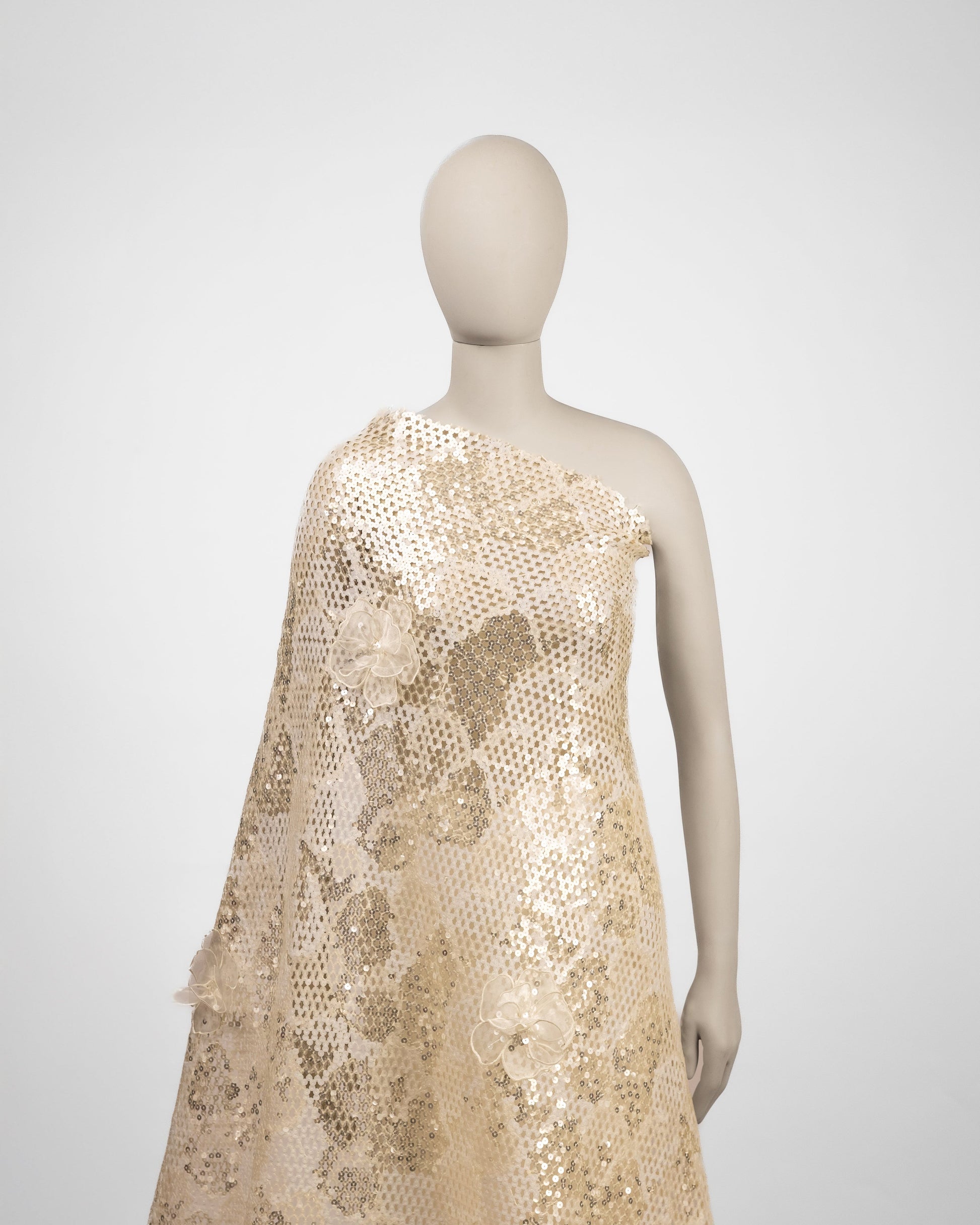 Organza Floral Fabric